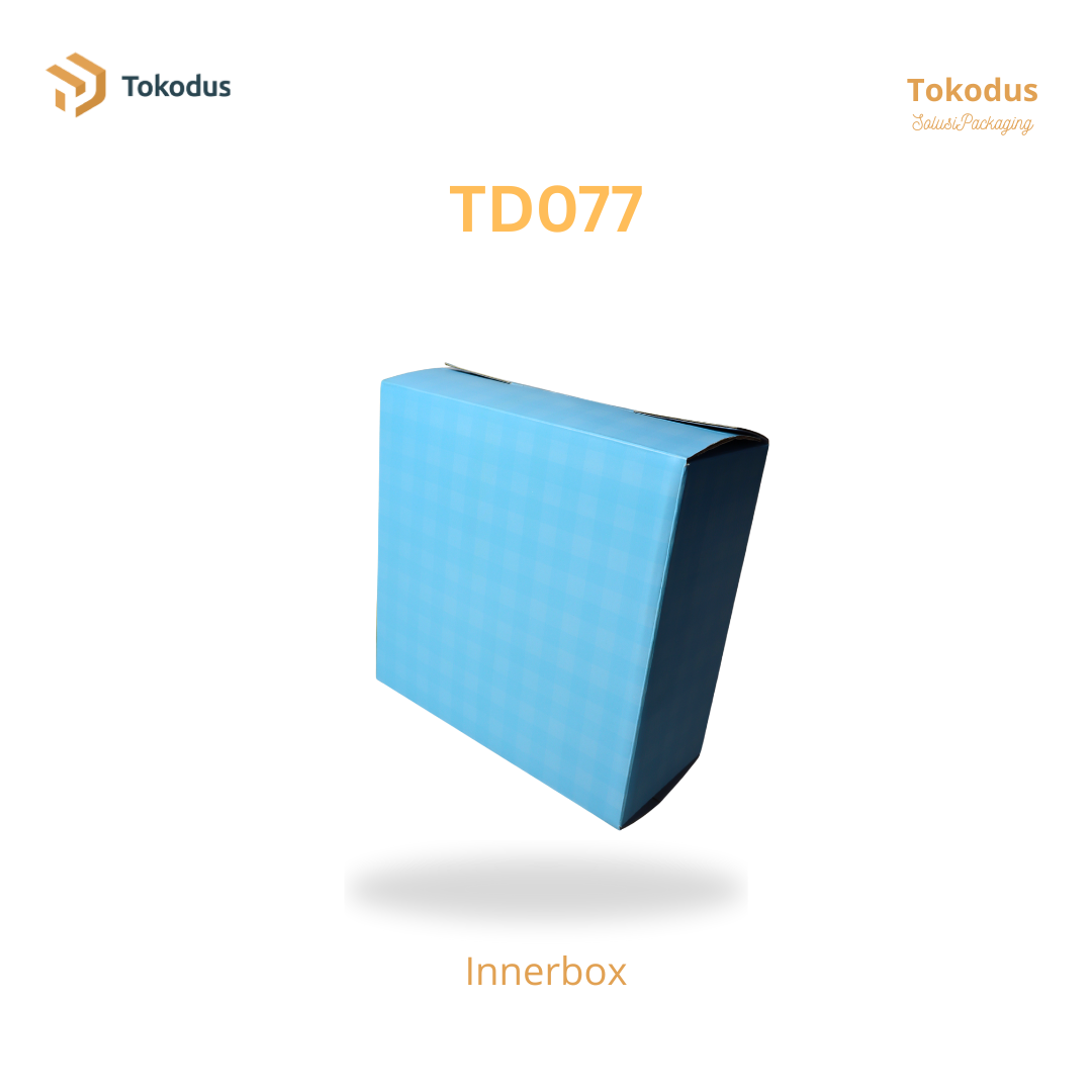 TD075 - TD077 Kardus Makanan/Box Mika/Kotak Kue