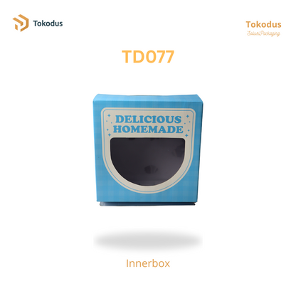 TD075 - TD077 Kardus Makanan/Box Mika/Kotak Kue