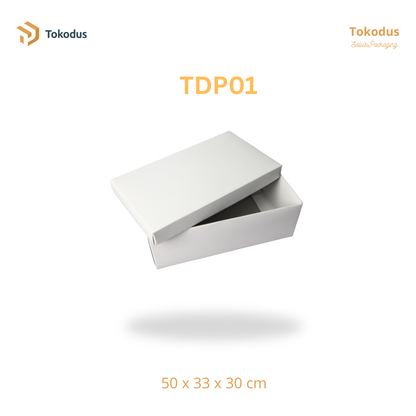 TDP01 Kardus Sepatu Duplex 28 x 15,5 x 9,5 cm