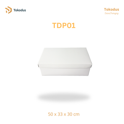 TDP01 Kardus Sepatu Duplex 28 x 15,5 x 9,5 cm