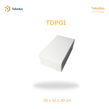 TDP01 Kardus Sepatu Duplex 28 x 15,5 x 9,5 cm