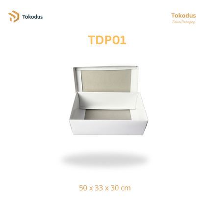 TDP01 Kardus Sepatu Duplex 28 x 15,5 x 9,5 cm