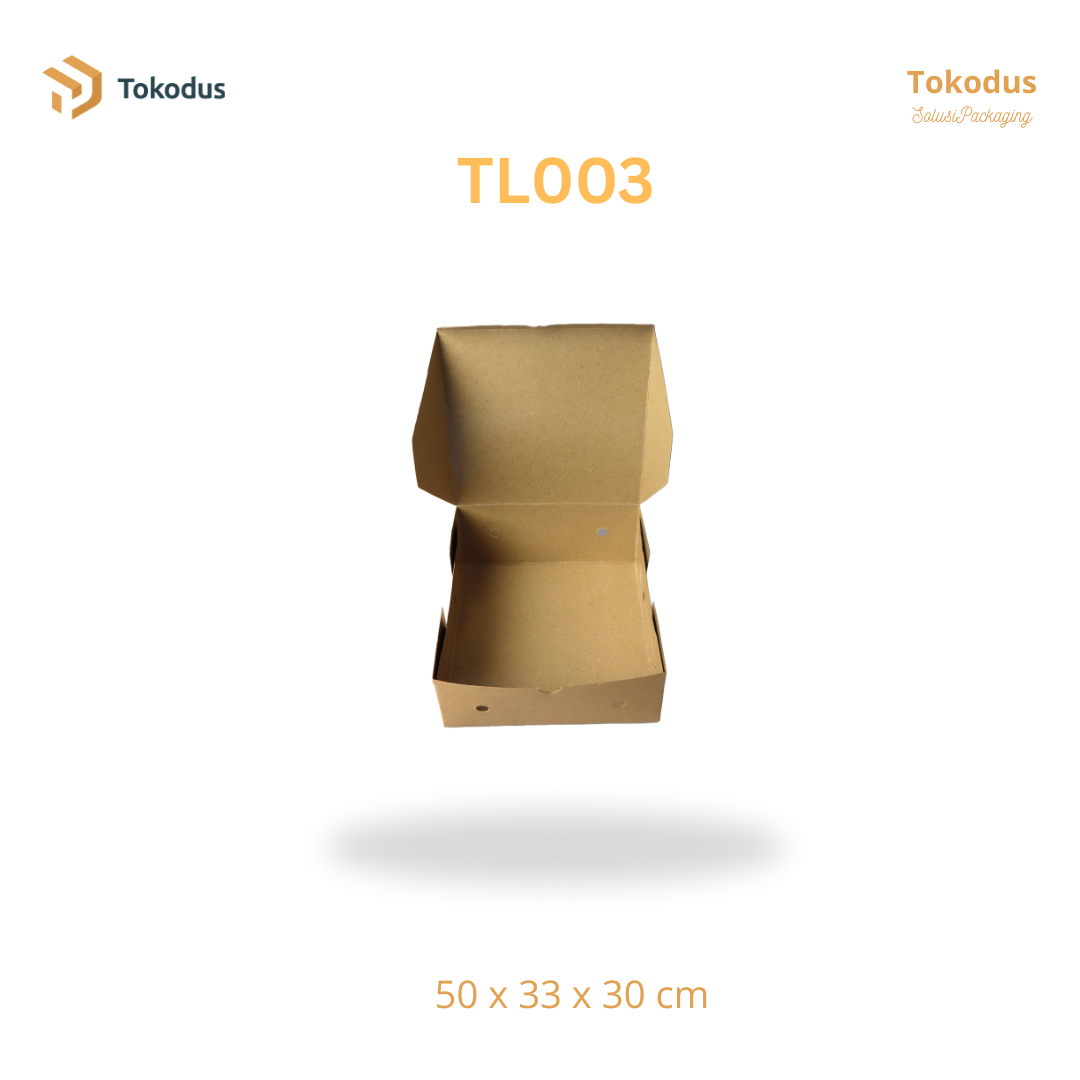 TL003 & TL004 Dus Nasi Kotak/Box Cathering/Kotak Makan