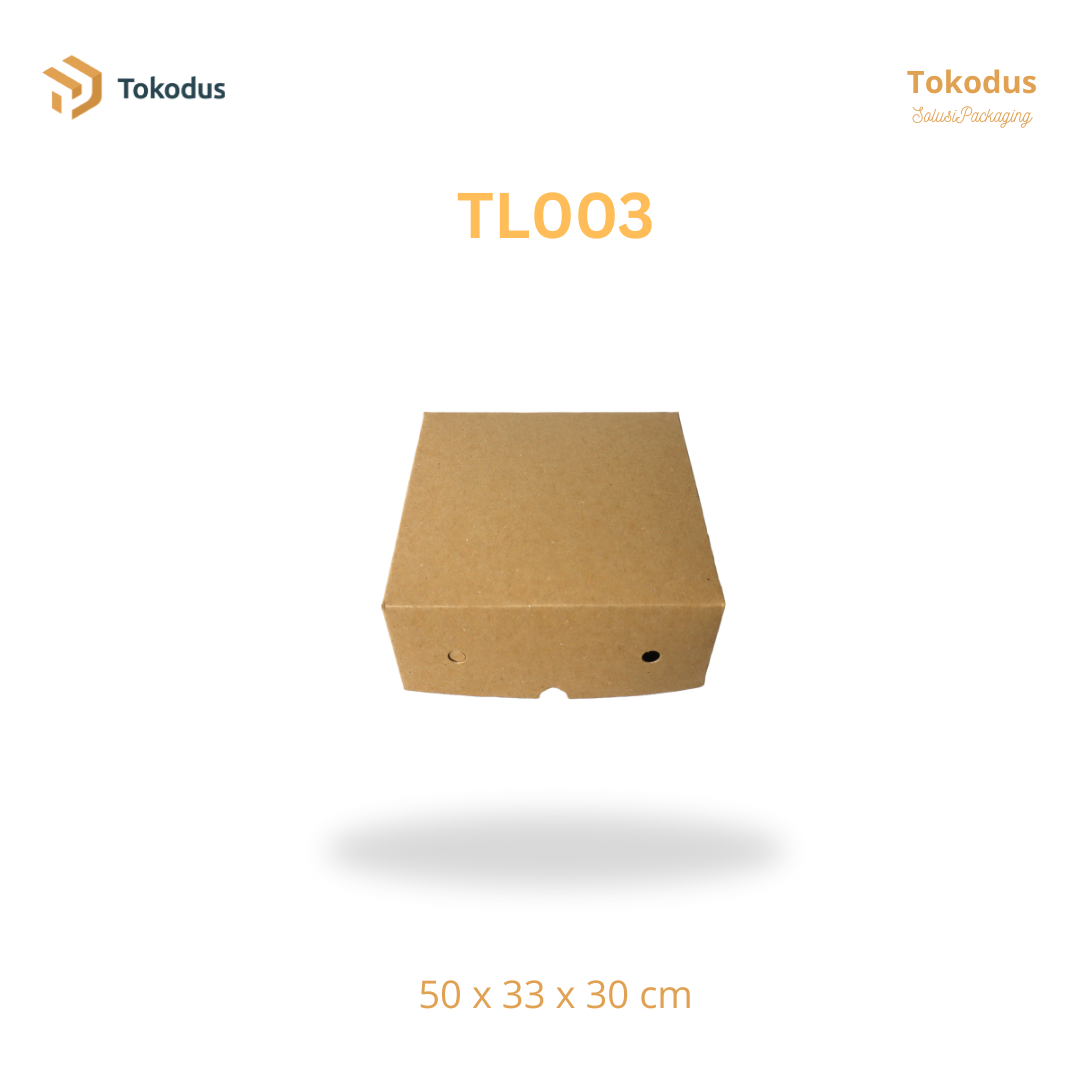 TL003 & TL004 Dus Nasi Kotak/Box Cathering/Kotak Makan