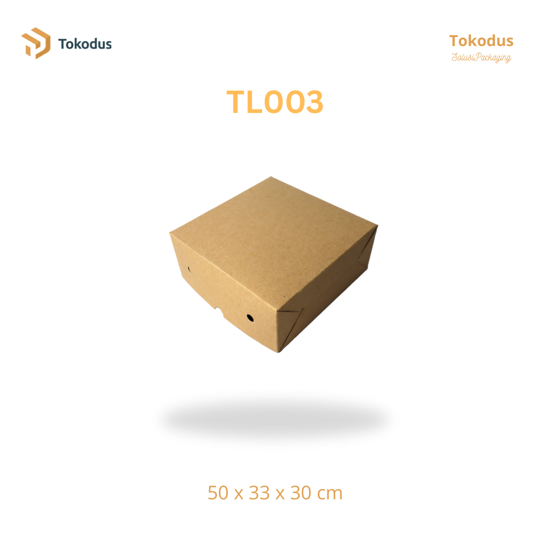 TL003 & TL004 Dus Nasi Kotak/Box Cathering/Kotak Makan