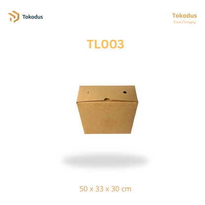 TL003 & TL004 Dus Nasi Kotak/Box Cathering/Kotak Makan