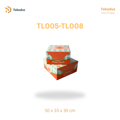 TL005 - TL008 Box Snack/Dus Snack/Dus Kemasan Makanan