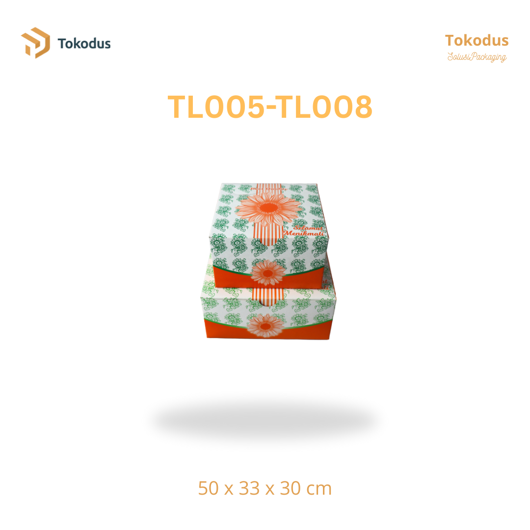 TL005 - TL008 Box Snack/Dus Snack/Dus Kemasan Makanan