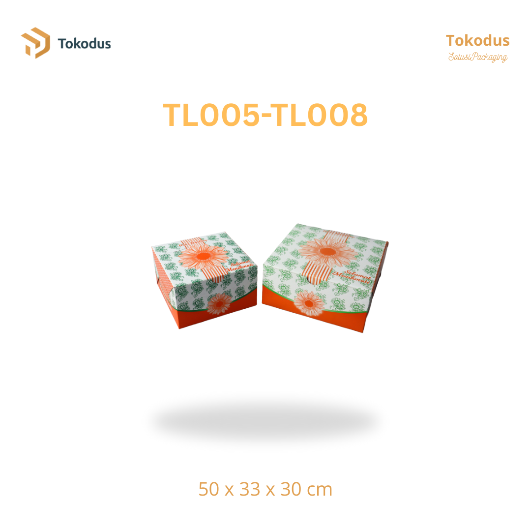 TL005 - TL008 Box Snack/Dus Snack/Dus Kemasan Makanan