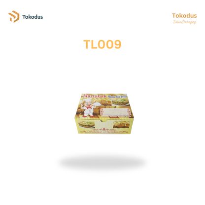 TL009 & TL010 Dus Martabak/Dus Roti Bakar Murah/Box Martabak