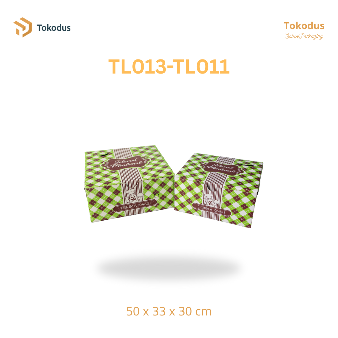 TL011 - TL013 Dus Snack Aqua/Jajan/Snack Box