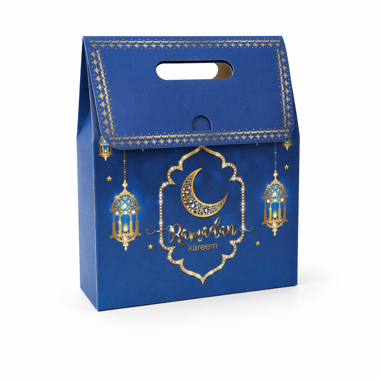 Dus Premium Lebaran BIRU PAPERBAG - 3