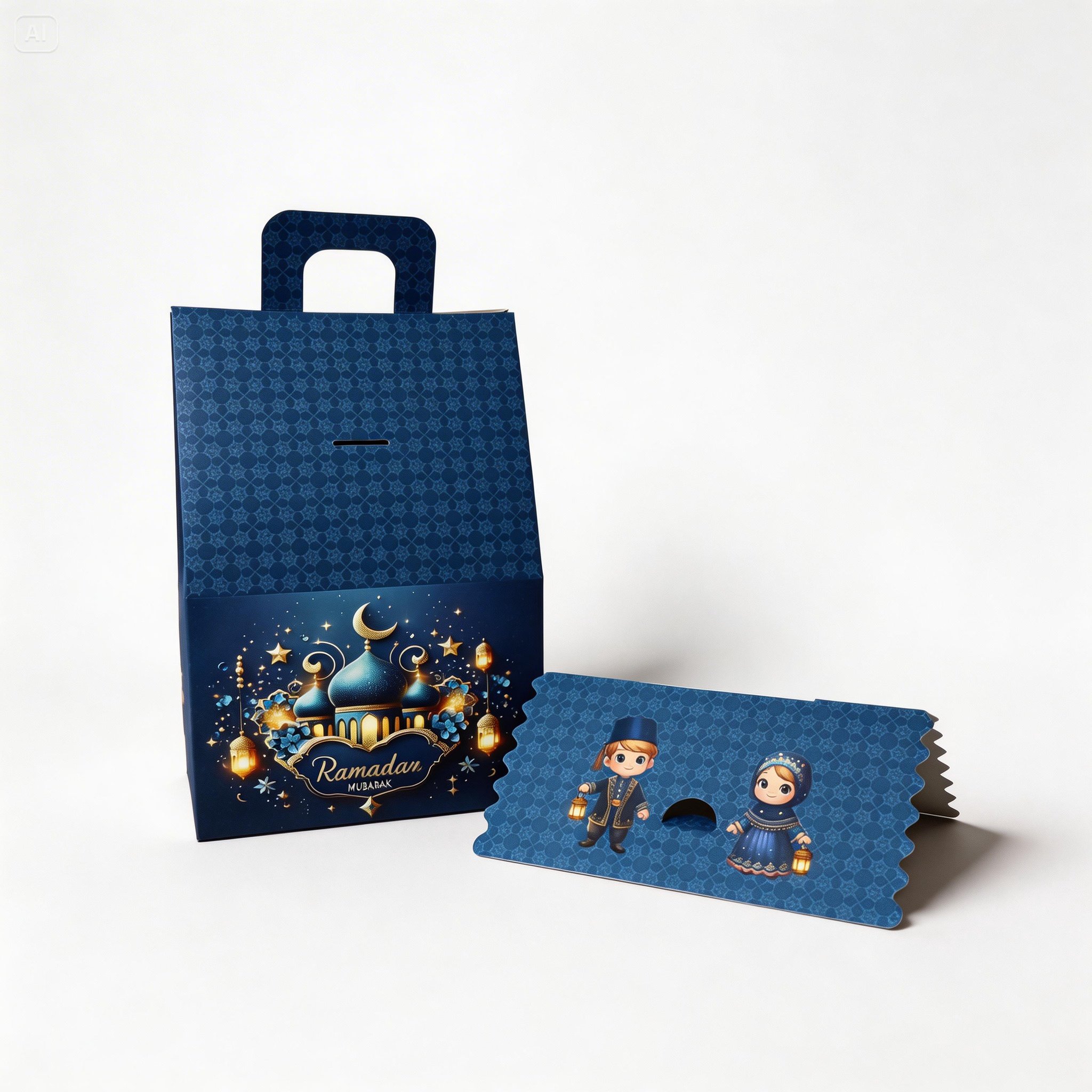 Dus Premium Lebaran  BIRU RUMAH - 3
